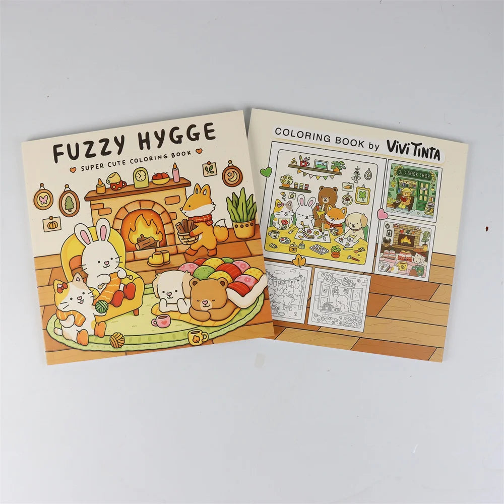 Coloring Book For Adults And Teens Halloween Theme Featuring Adorable