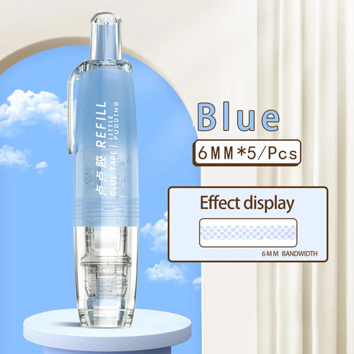 6-piece set Of Double-sided Adhesive Tape, Double-sided Tape Roller,