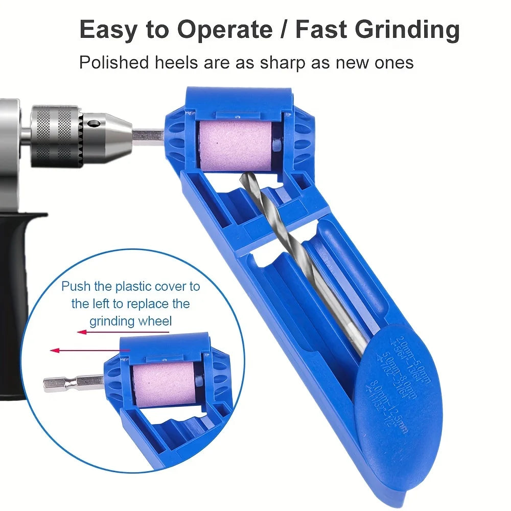 Portable Drill Grinding Machine General Iron Straight Shank Twist