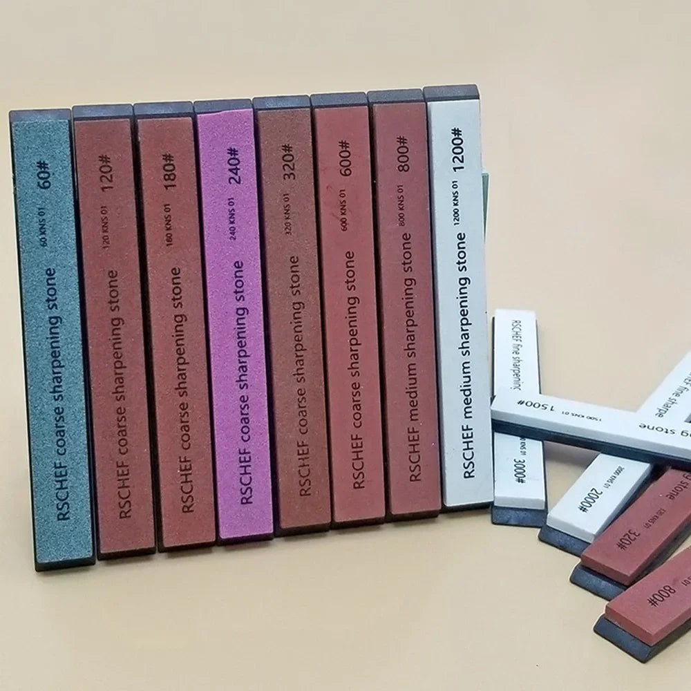 STONEGO Small Strips of Oil Stone High Mesh Pricing Knife Sharpener