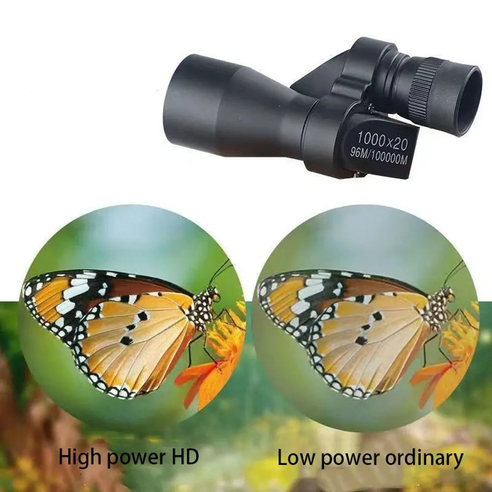 Portable HD Mini Pocket Monocular Telescope High Magnification Zoom