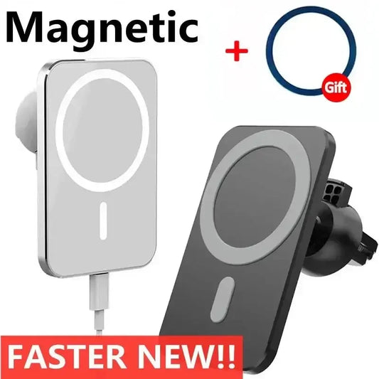 Magnetic Car Wireless Charger For Macsafe for iPhone 12 13 14 15 Pro