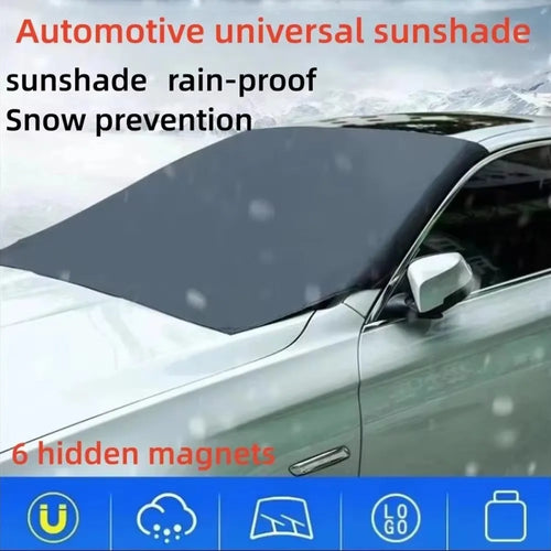 Magnetic Car Front Windscreen Cover Automobile Sunshade Cover Car