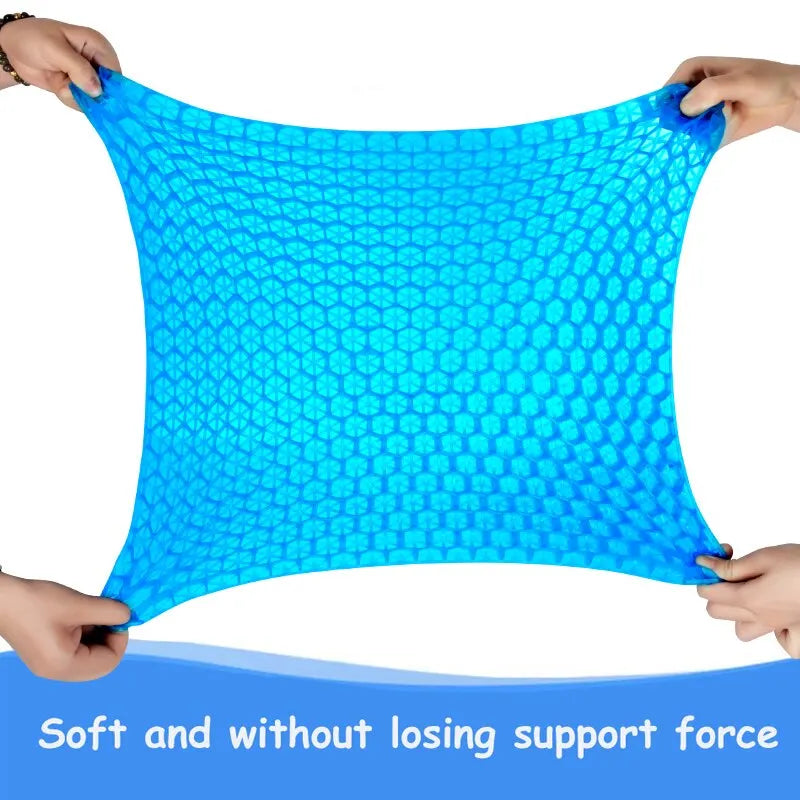 Gel Seat Cushion Summer Breathable Honeycomb Design For Pressure