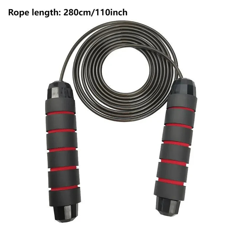 Jump Rope Professional Tangle Free Rapid Speed Jumping Rope Foam