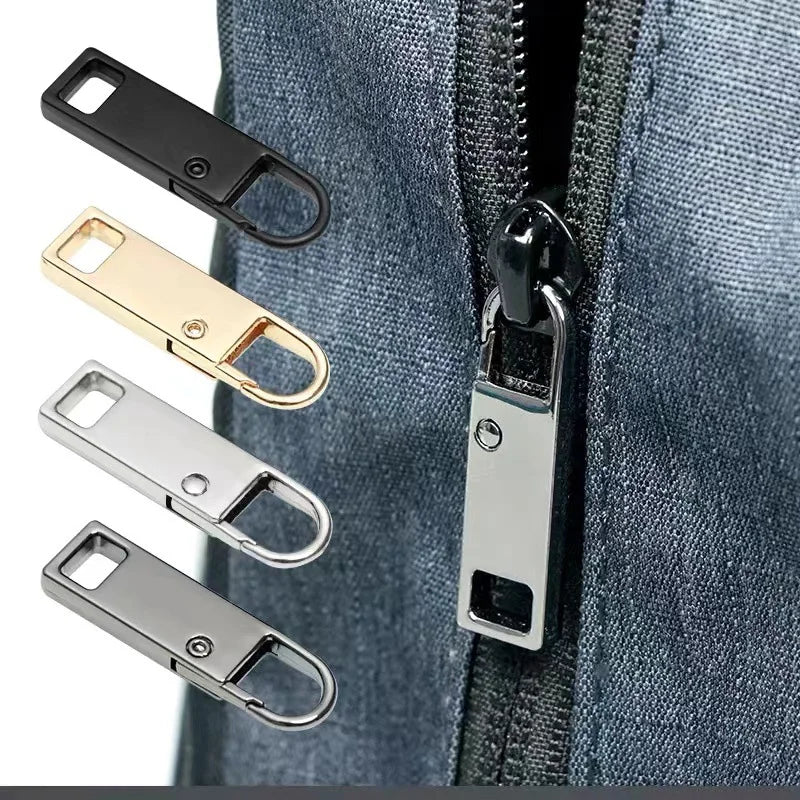 4pcs Detachable Zipper Pull, Replacement Zipper Accs For Jeans &