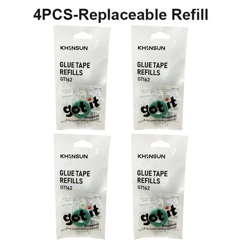 Double Sided Adhesive Tape Roller Glue Tape 6mm*8m with Refill Glue