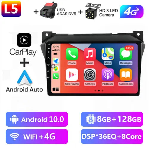 Android 12 2G+32G For Suzuki Alto 2009 2010 2011 2012 2013 2014 2015