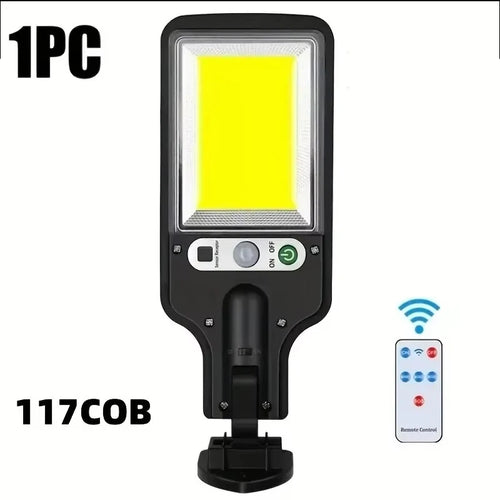 108COB Sensor Street Lamp 3 Light Modes Outdoor Waterproof Security