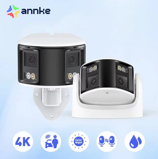 ANNKE Smart Home 180° 8MP DUO POE Dual Lens Wide View Outdoor Video