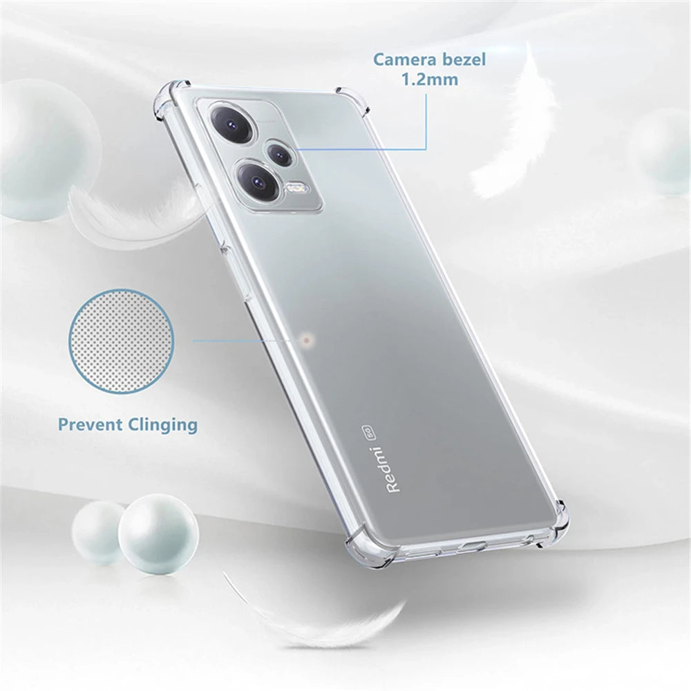 Shockproof Phone Case for Xiaomi Redmi Note 13 Pro 4G 12 Pro Plus 5G