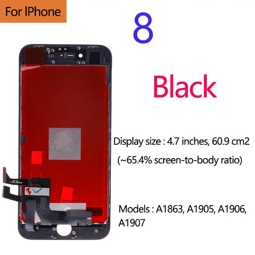 AAA+++ Quality For iPhone 5 5s 5c 6 7 LCD Display Touch Screen For 6s