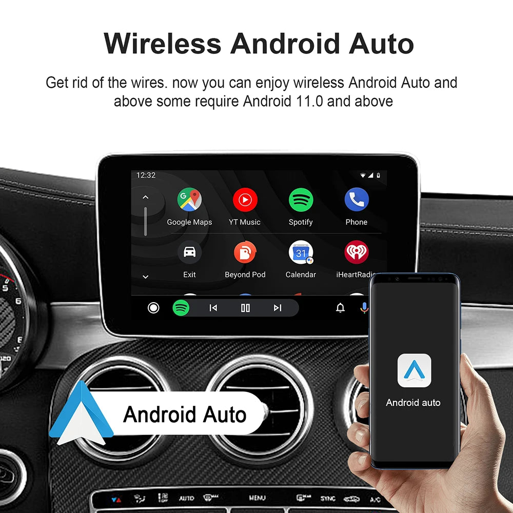 Android 13 New Carplay Ai Box Wireless Android Auto Wireless Carplay