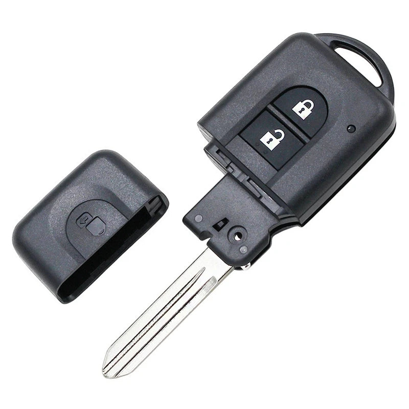 Car Keyless Entry Remote Key with 2 Button 433MHz ID46 Chip for Nissan