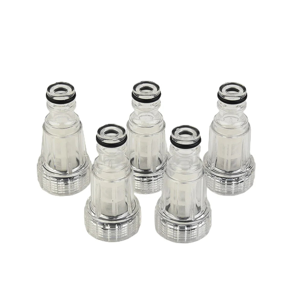 5pcs 175PSI High Pressure Washer Water Filter Automobile Washing
