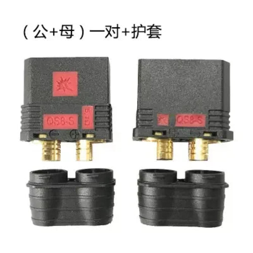 130-180A QS8 Series Lithium Battery Anti Spark Quick Connector High