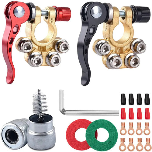 A Pair Auto Power Supply Box Clamp Connectors High Quality Storage