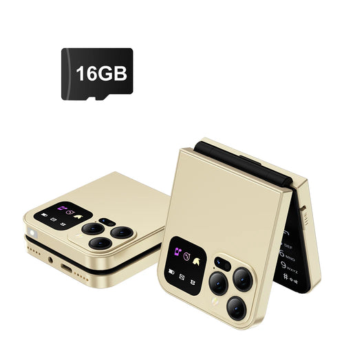 SERVO Classic Color Flip Mobile Phone Auto Call Record FM Radio Speed