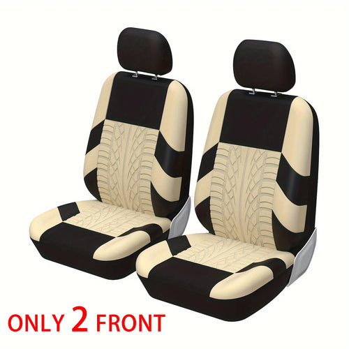 Car Seat Covers Full Set Front Split Rear Bench For Car Universal