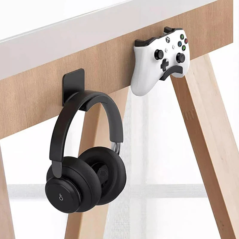 Universal Wall Mounted Headphone Stand Gaming Controller Holder