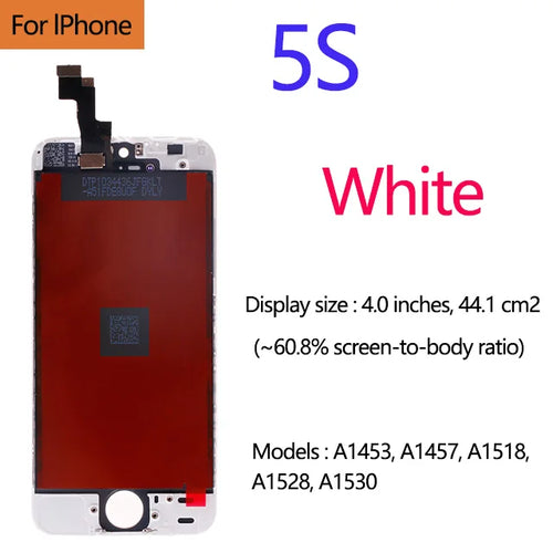 AAA+++ Quality For iPhone 5 5s 5c 6 7 LCD Display Touch Screen For 6s