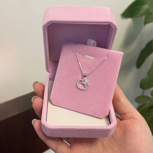 Kawaii Hello Kitty Sanrio Anime Clavicle Chain Pendant Necklace