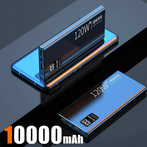 Portable Original Mobile 50000mAh Power Bank 120W Two-Way Fast