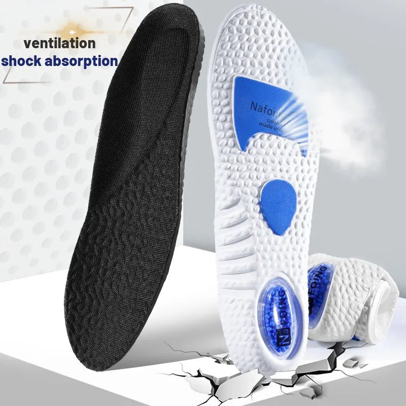 New Sports Insoles for Shoes Technology Shock Absorption Deodorant