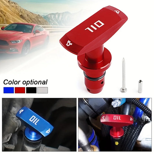 Universal Car Oil Dipstick Pull Handle Engine Oil Pullhandle Aluminum