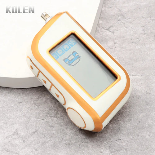 Fashion TPU Car Key Case Cover Shell Fob For Starline A93 A63 Russian