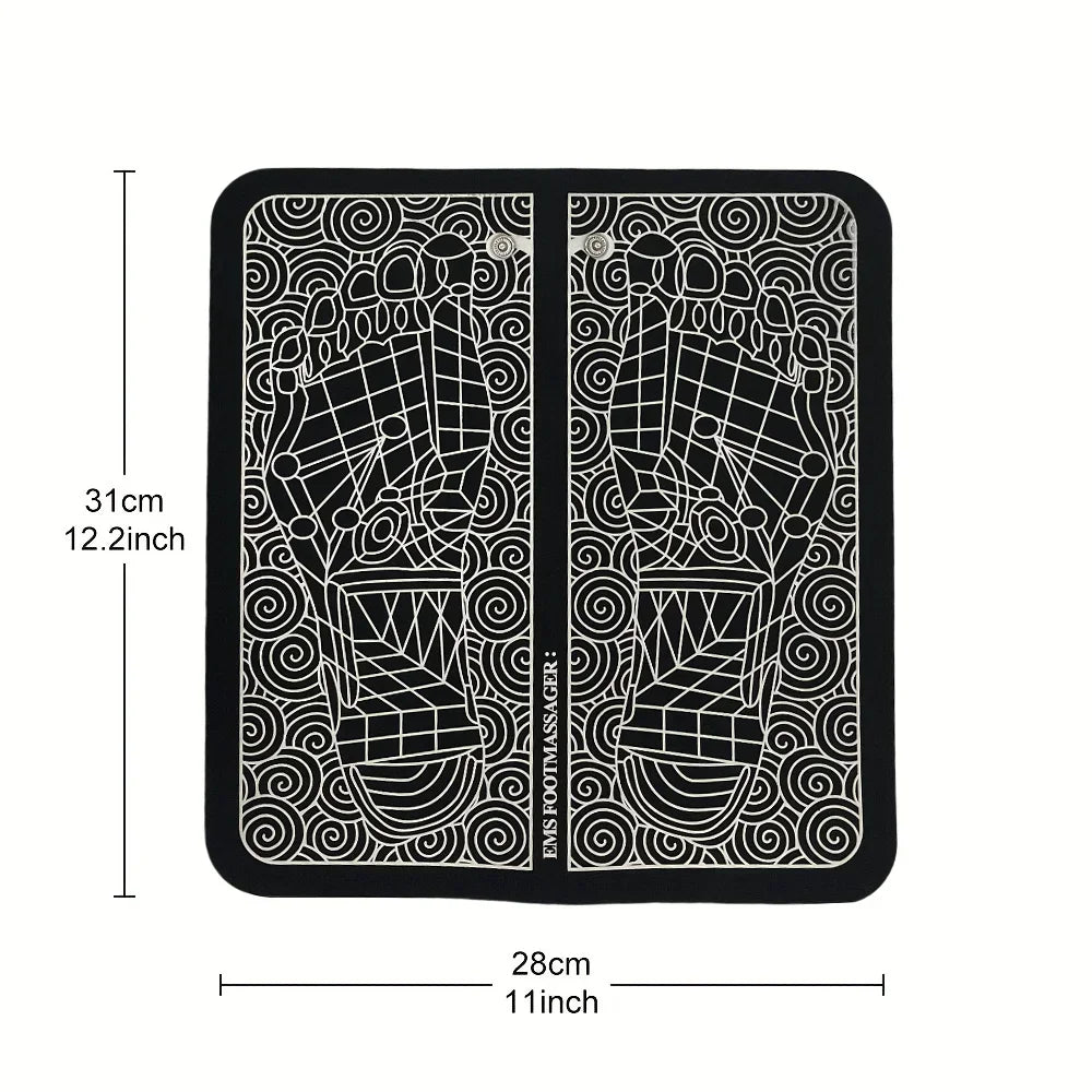 Electric Foot Massage Pad USB Rechargeable Relaxing Foot Acupoint