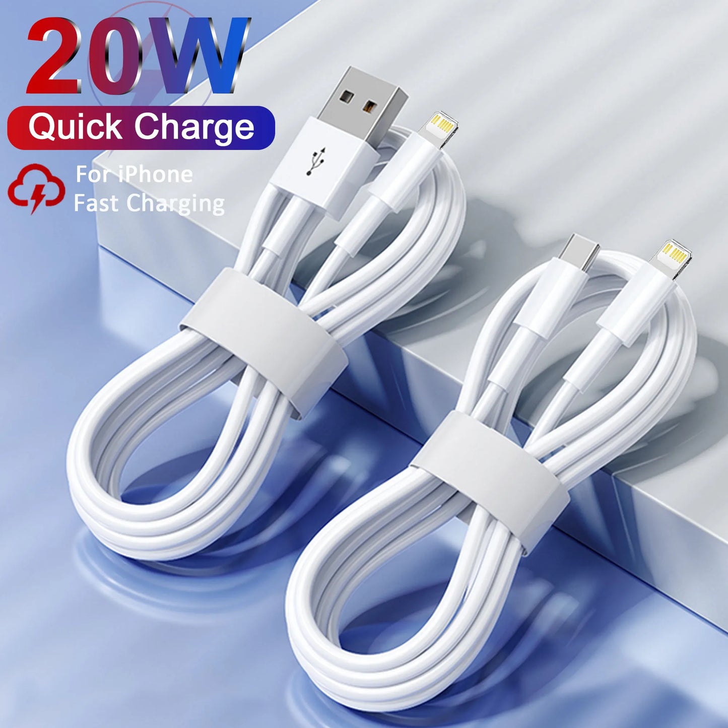 PD 20W Fast Charging Cable For Apple iPhone 14 13 12 11 Pro Max Plus