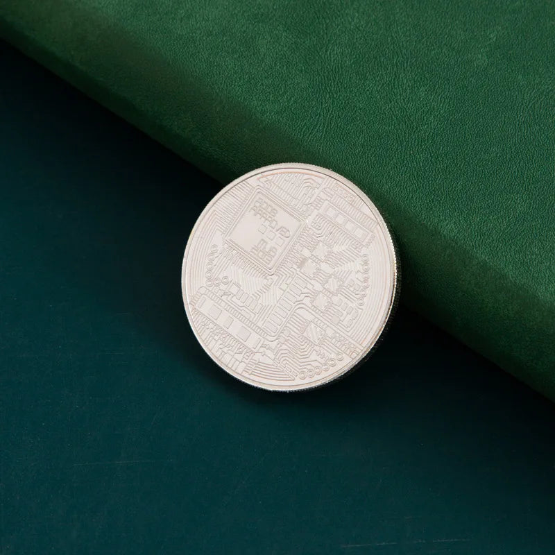 Bitcoin Coin Collectible Art Collection Gift Physical Commemorative