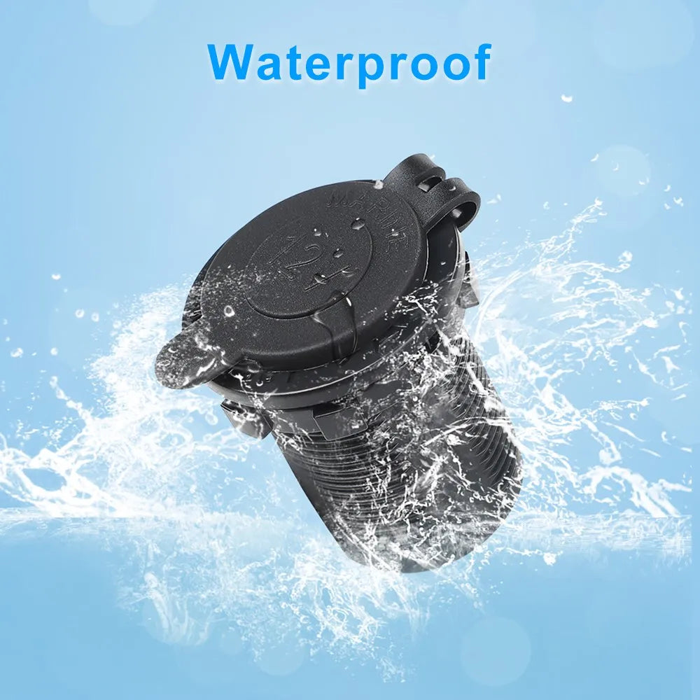 Car Cigarette lighter Socket Automobile 12V-24V Waterproof Adapte