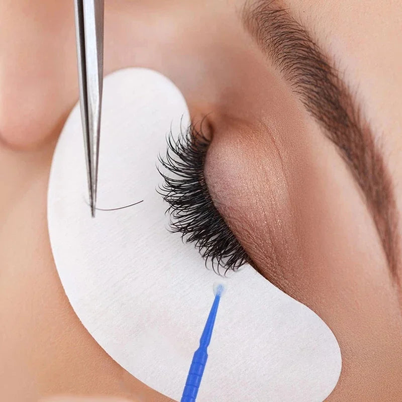 100 pcs Disposable Micro Brush Mascara Wands Applicator Lash Removing