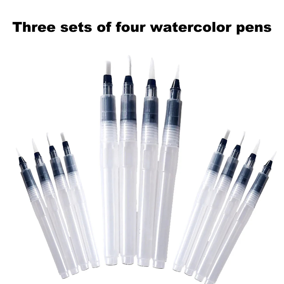 Fountain pen tip Flat head water soluble color lead water storage