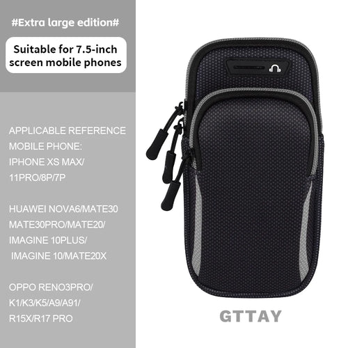 Arm Bag Waterproof sports phone case Money Key Outside Sports Running