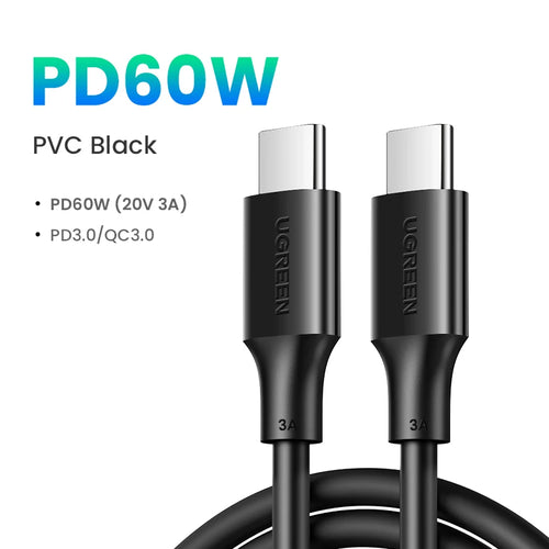 UGREEN 100W USB Type C To USB C Cable For Macbook iPad Samsung Xiaomi