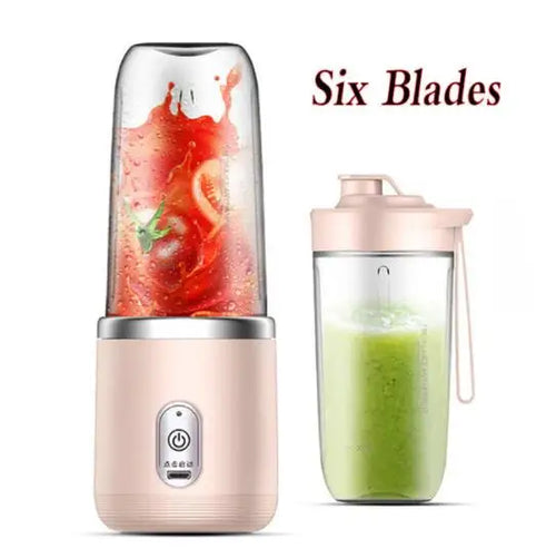 Portable Juicer Blender 400ml Electric Fruit Juicer USB Charging Lemon