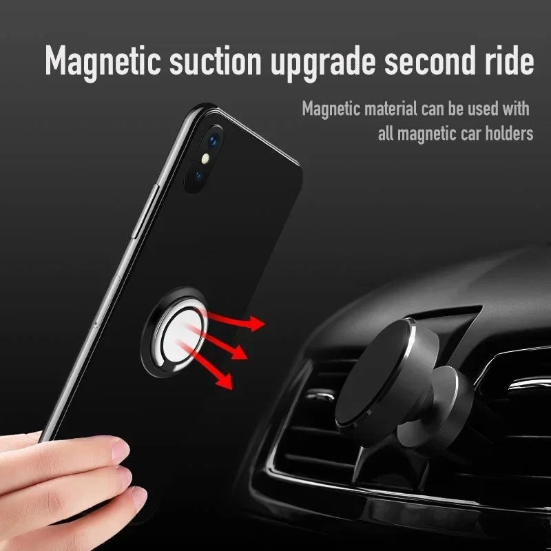 Finger Ring Holder Stand Grip 360 Rotating For Mobile Phone Car