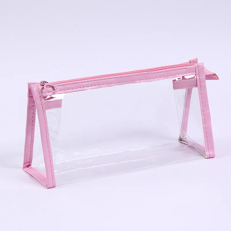 1PC Stationery Large Capacity Zipper Storage Bag for Elementary School