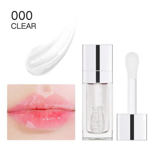 Crystal Jelly Moisturizing Lip Oil Plumping Lip Gloss Makeup Sexy