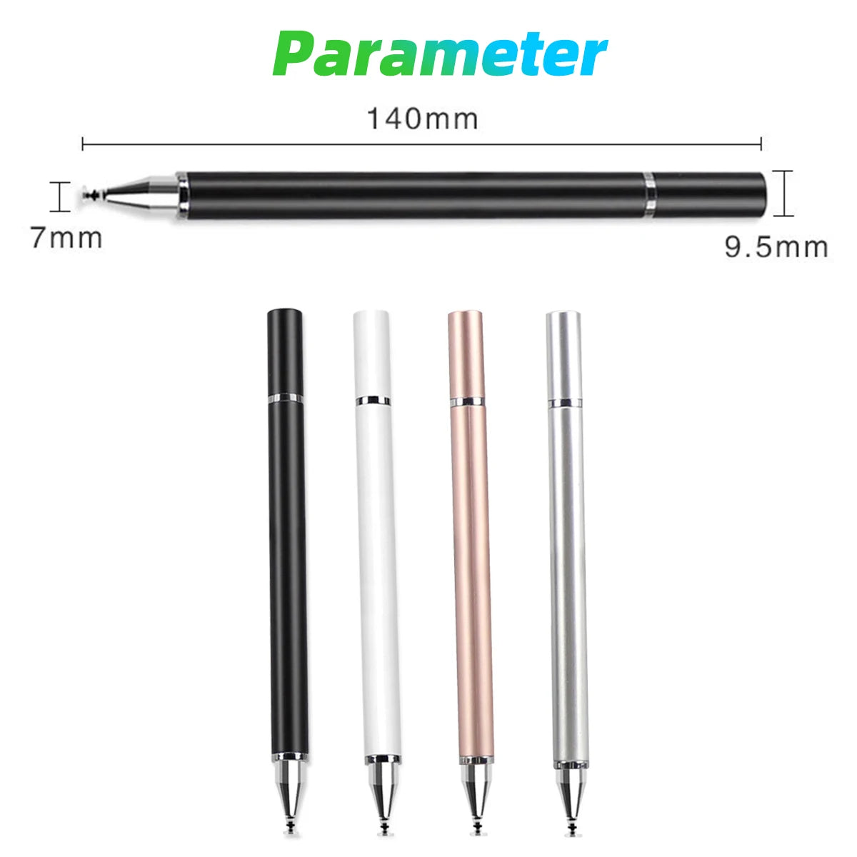 ANMONE 2 In 1 Stylus Pen For Cellphone Tablet Capacitive Touch Pencil