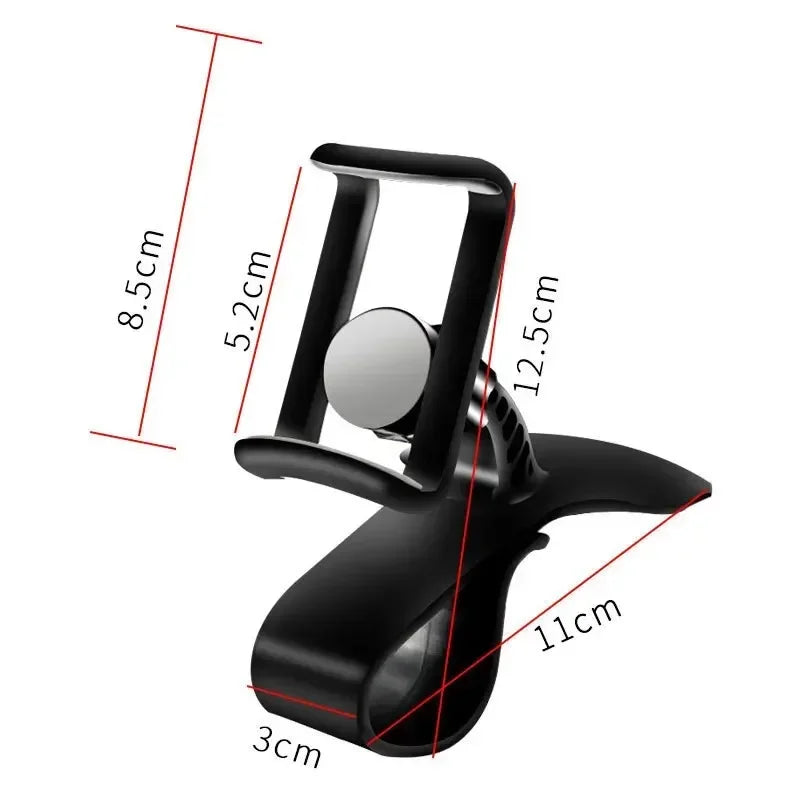 Car Phone Holder Stand Universal Dashboard Car Clip Mount GPS Bracket