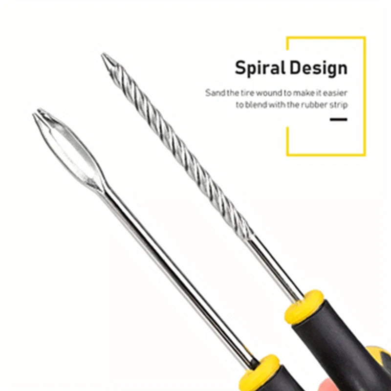 Car Tire Repair Tool Tire Repair Kit Studding Tool Set Auto Bike