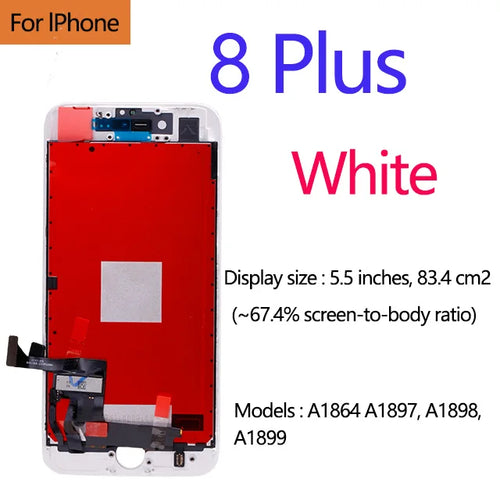 AAA+++ Quality For iPhone 5 5s 5c 6 7 LCD Display Touch Screen For 6s