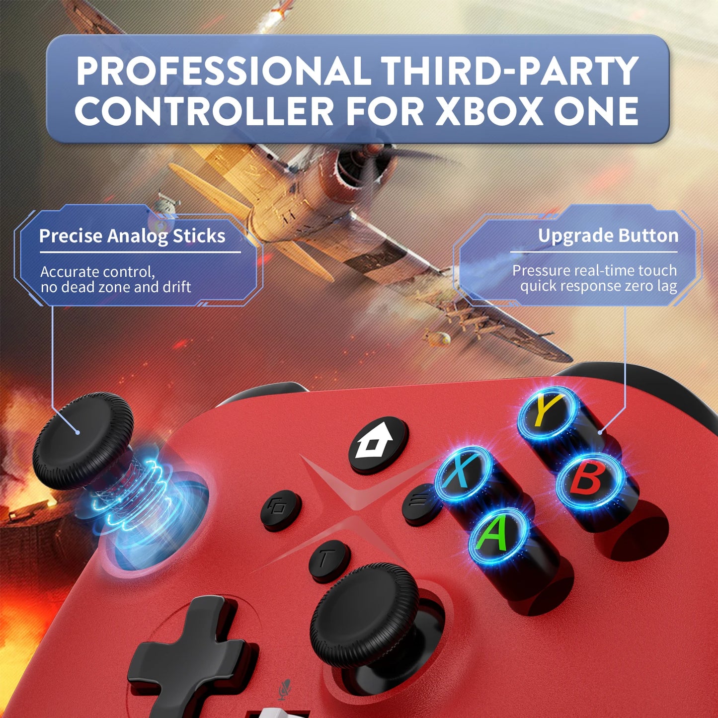 2.4g Wireless Controller For Xbox One/S/X/Series X/S Pc Gamepad