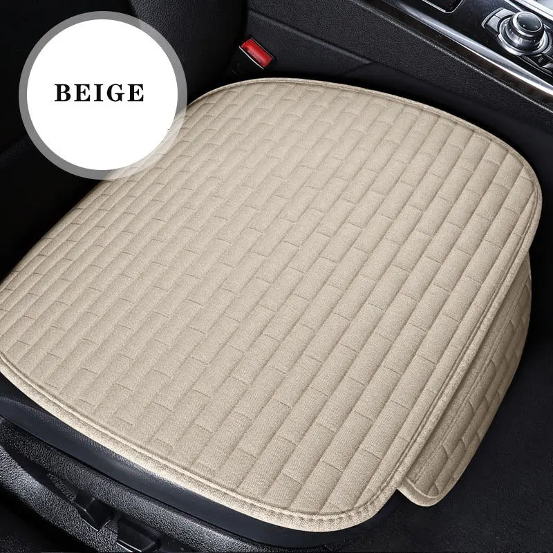 Car seat cover front/Rear Flax Seat Protect Cushion Automobile Seat