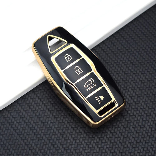 3 4 Bottons TPU Auto Remote Key Shell Fob Holder for Mitsubishi