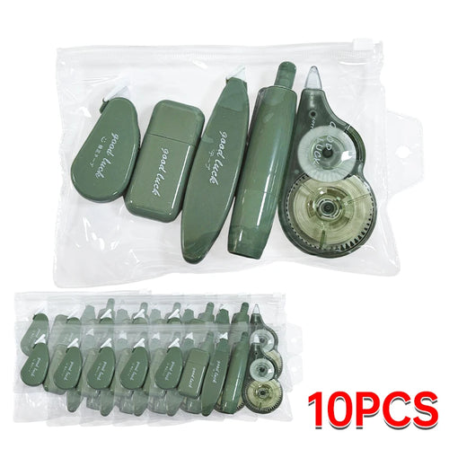 5Pcs Correction Tape Creative Correction Belt White Out Cute